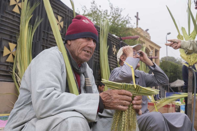 Palm Sunday in Egypt Palm Sunday in Egypt