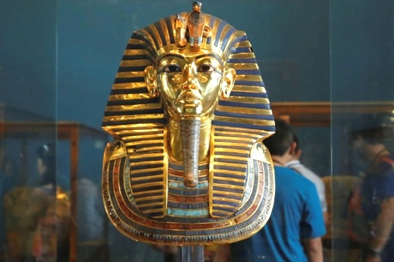 Le masque de Toutankhamon