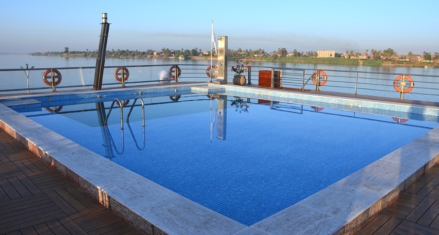 Tosca Nile Cruise Pool