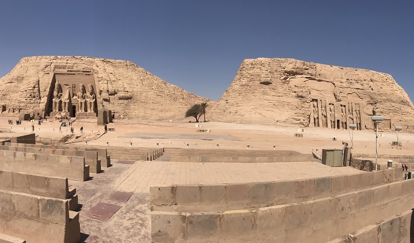 Abu Simbel Tempel und Nefertari Tempel