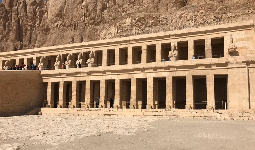 Radamis Nile Cruise Hatshepsut temple