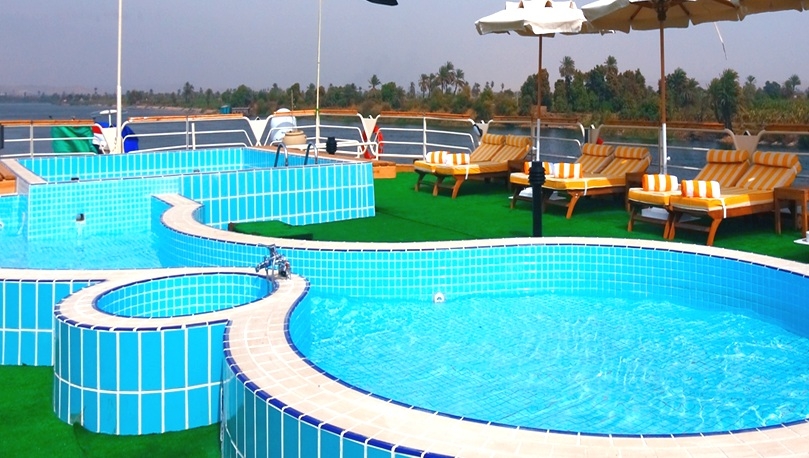 Nile Goddess Cruise Pool