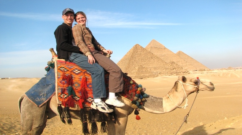 Camel ride Pyramids