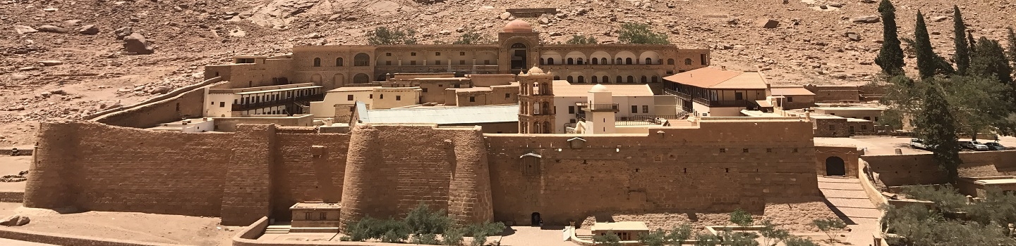 Das Katharinenkloster im Sinai