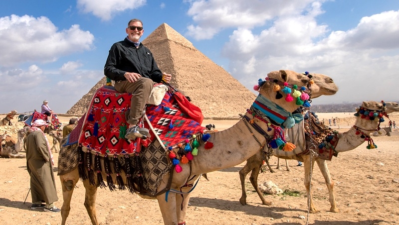 Camel Ride Pyramids