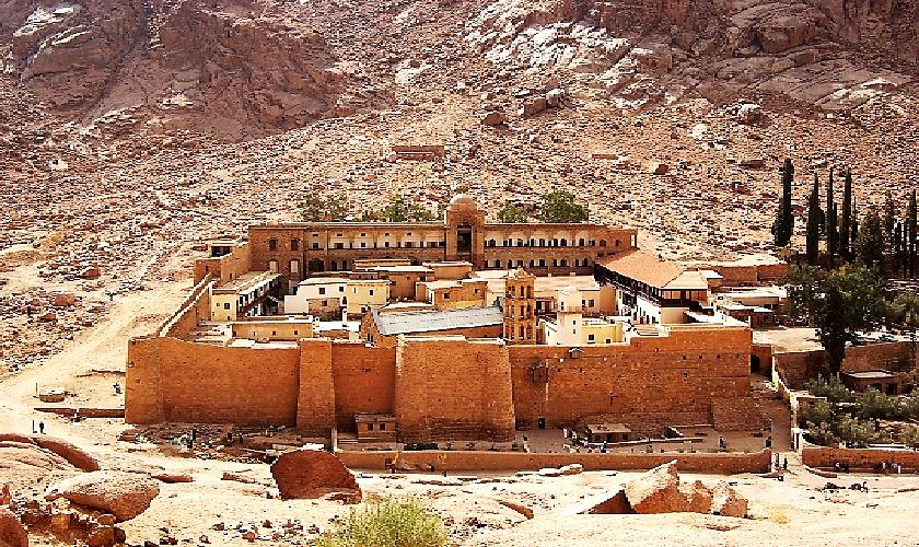 El Monasterio de Santa Catalina en Sinaí