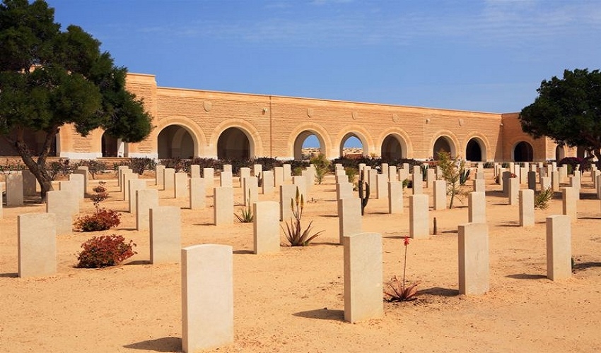 cimetières de la Seconde Guerre mondiale El Alamein