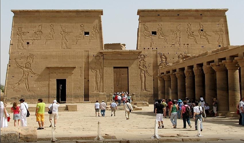 El templo de Filae en Aswan
