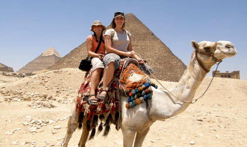Camel ride Pyramids